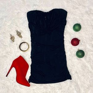 Forever 21 Black Mini Dress (Large)